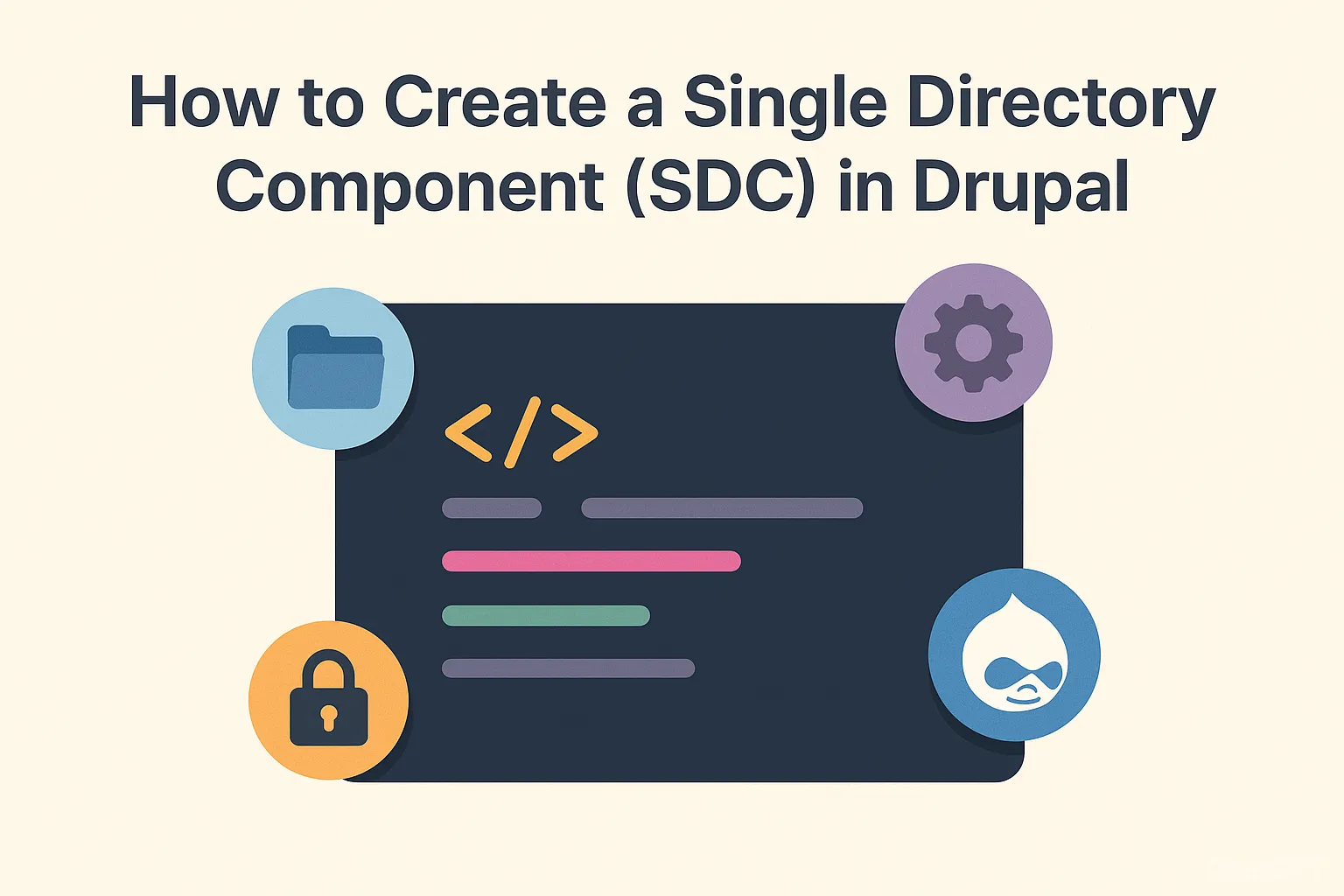 Single Directory Component (SDC) Card Example in Drupal